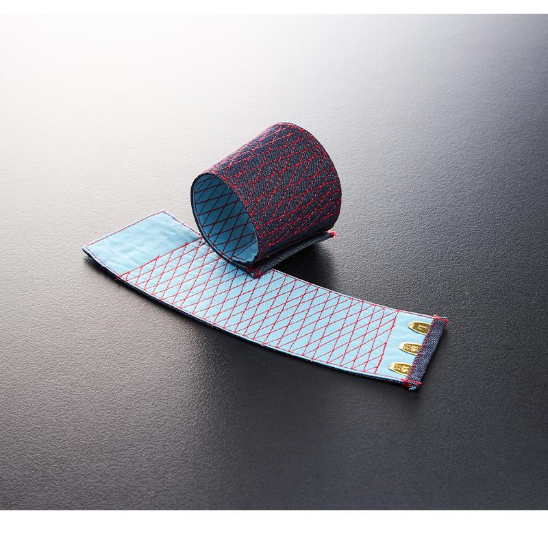 鳳皇 HOOH デニム手甲(3枚こはぜ)  男女兼用 013 村上被服 作業服 作業着 S-LL |  | 02