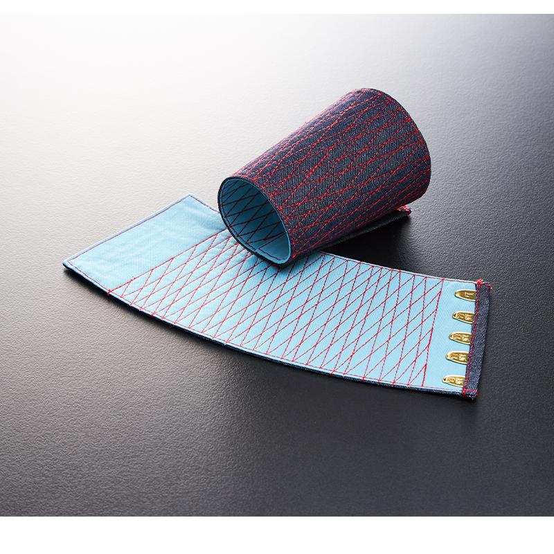 鳳皇 HOOH デニム手甲(5枚こはぜ)  男女兼用 015 村上被服 作業服 作業着 S-LL |  | 02