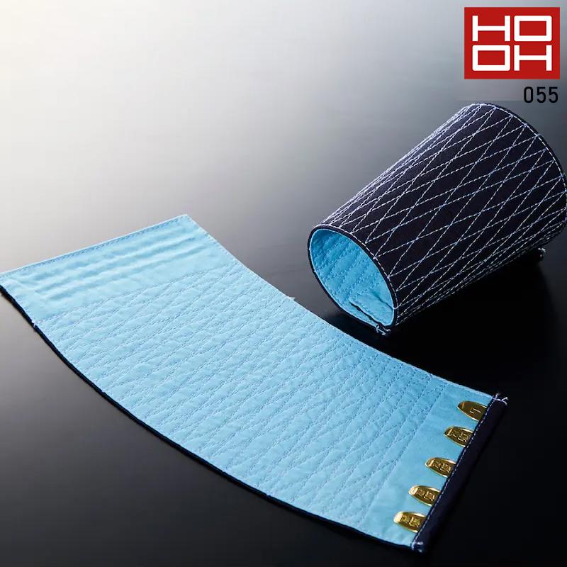 鳳皇 HOOH 空色手甲藍染(5枚こはぜ)  男女兼用 055 村上被服 作業服 作業着 S-LL | 