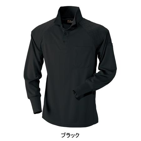 作業服 長袖ポロシャツ 村上被服240 吸汗速乾 衝撃吸収両肩パットポリエステル100% シンプル オシャレ メンズ | HOOH | 05