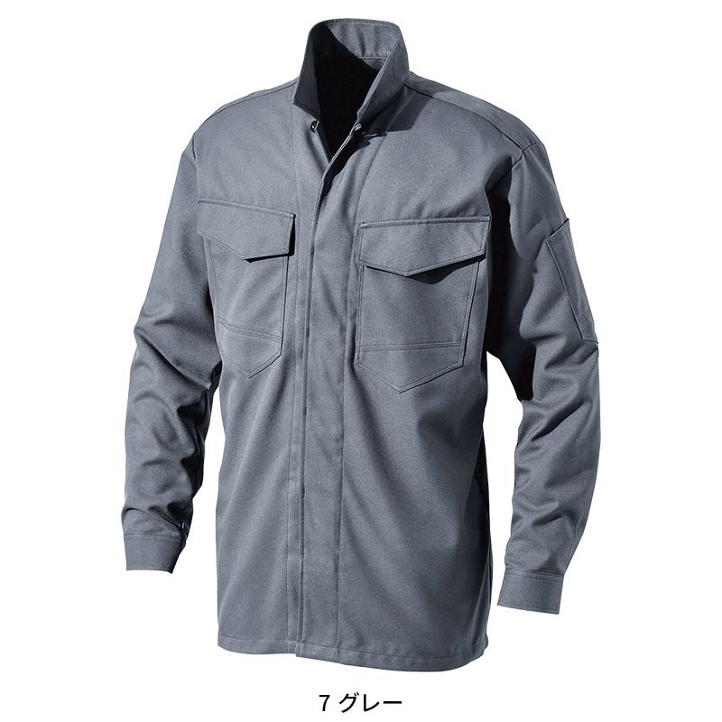 鳶服 鳶 立衿シャツ 村上被服 鳳皇 HOOH 2501 秋冬 作業服 作業着 | HOOH | 03