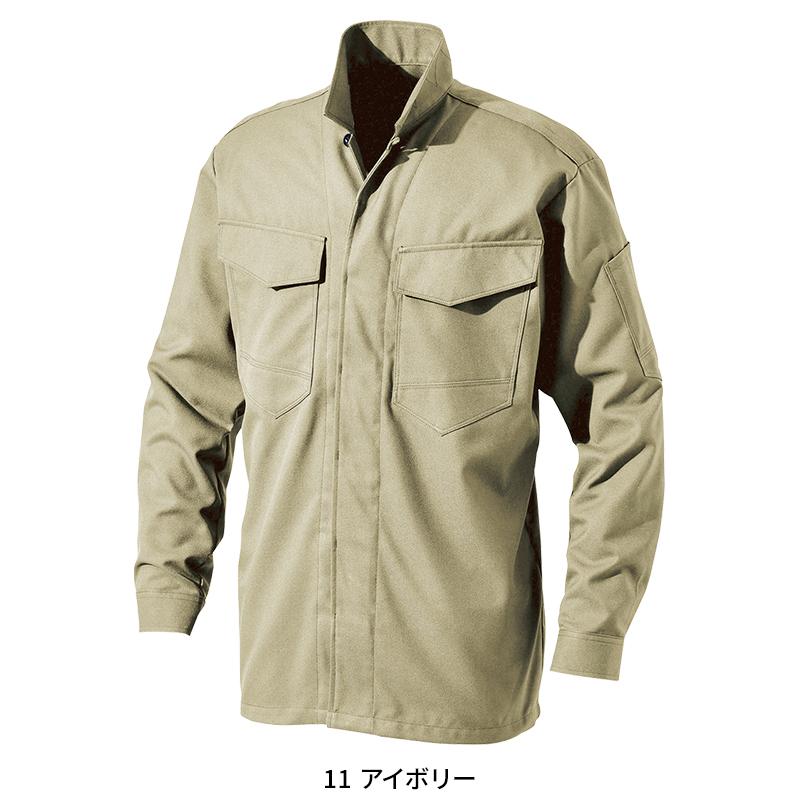 鳶服 鳶 立衿シャツ 村上被服 鳳皇 HOOH 2501 秋冬 作業服 作業着 | HOOH | 04