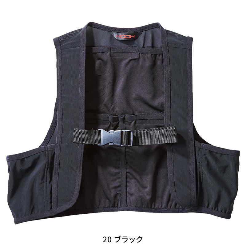 アイスベスト ベスト&保冷剤5個セット 鳳皇 HOOH 388 熱中症対策 作業服 作業着 F-XO 【2026春夏新作】 | HOOH | 02