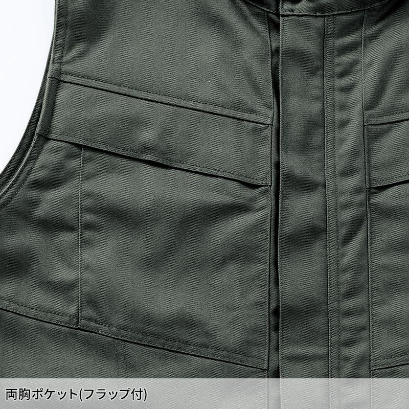 【2026秋冬新作】 HONO 難燃裏フリースベスト 防寒着 メンズ 4499 村上被服 作業服 作業着 S-8L | HOOH | 08
