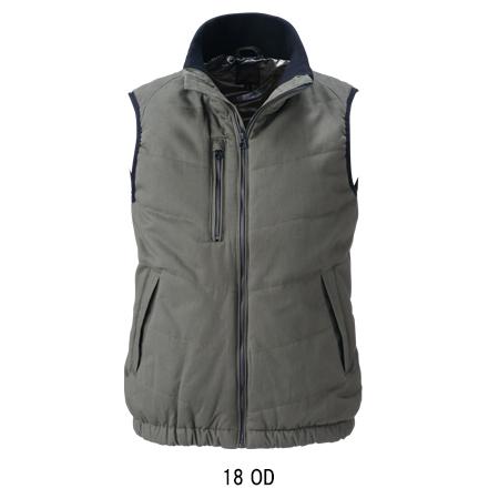 秋冬用 作業服 防寒着 防寒ベスト メンズ 鳳皇 HOOH 6299 | HOOH | 03