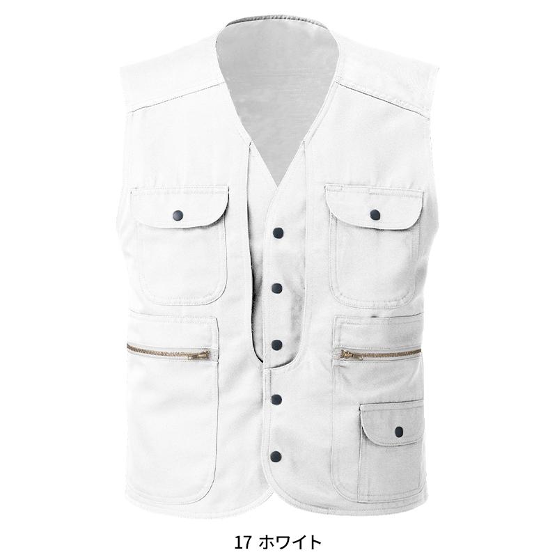 ベスト 作業服 通年用 メンズ 7899 村上被服 作業着 M-3L |  | 03