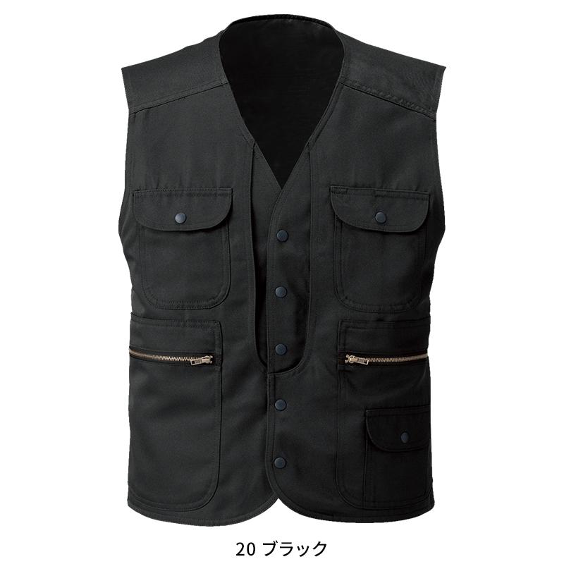 ベスト 作業服 通年用 メンズ 7899 村上被服 作業着 M-3L |  | 04