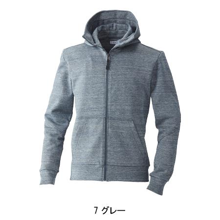 春夏・秋冬兼用 オールシーズン素材 作業服・作業用品 ジップスウェットパーカー メンズ 村上被服鳳皇 HOOH 822 | HOOH | 02