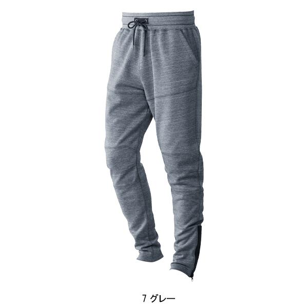 春夏・秋冬兼用 オールシーズン素材 作業服・作業用品 テーパードスウェットパンツ メンズ 村上被服鳳皇 HOOH 833 | HOOH | 02