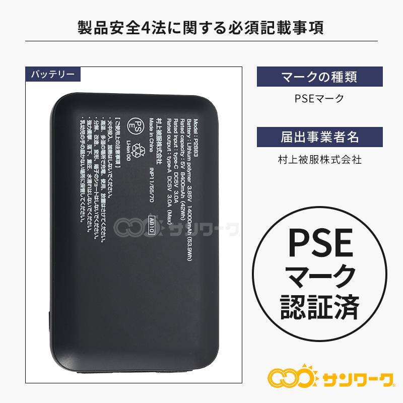 HOOH（鳳皇） ペルチェベスト セット(ベスト&ペルチェデバイス八角形