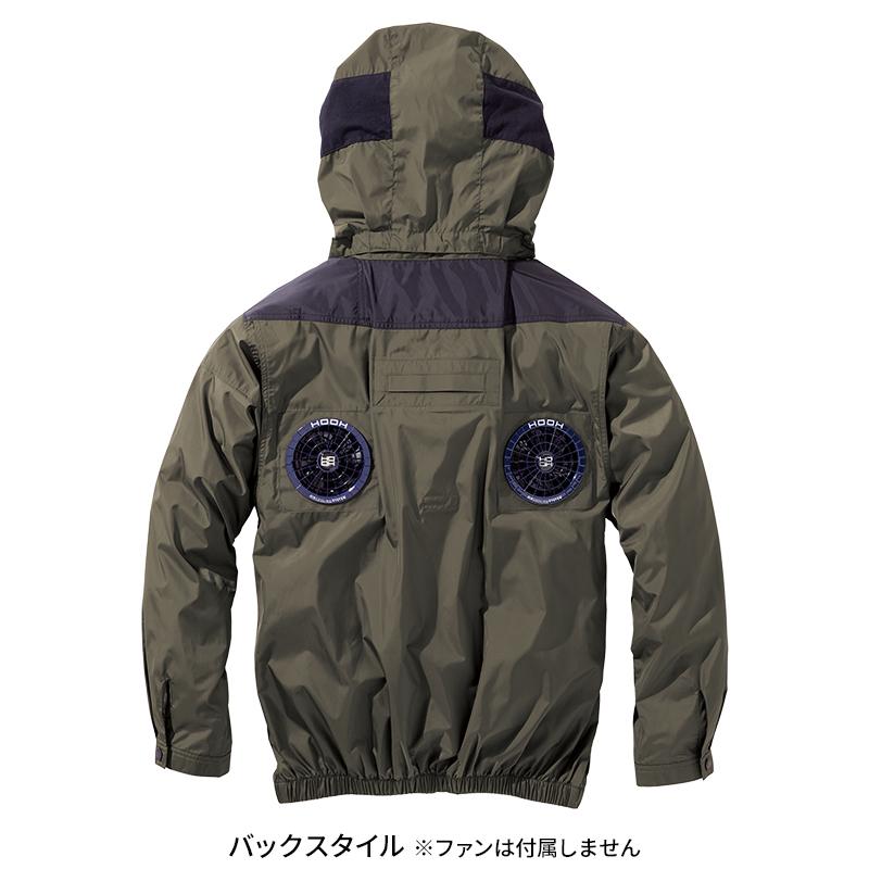 HOOH（鳳皇） 空調作業服 長袖 ハイバック 夏用 HOOH V1122 ブルゾン