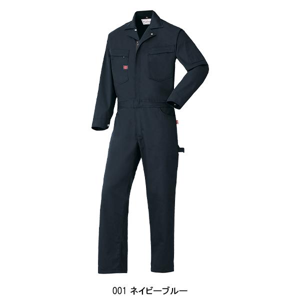 春夏・秋冬兼用（オールシーズン素材） 作業服・作業用品 長袖つなぎ服 メンズ 山田辰オートバイ Auto-Bi 6450 | 山田辰 | 02