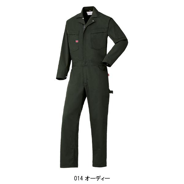 春夏・秋冬兼用（オールシーズン素材） 作業服・作業用品 長袖つなぎ服 メンズ 山田辰オートバイ Auto-Bi 6450 | 山田辰 | 03