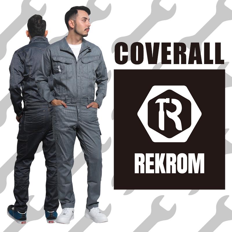 作業服・作業用品 長袖つなぎ服 メンズ REKROM(レクロム)  R302｜sunwork｜02