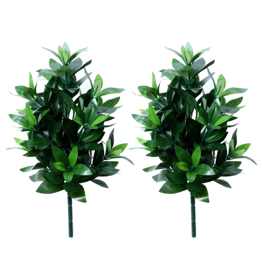 日本製／ 創価学会 会館仕様 造花 シキミ おしきび 40cm Sサイズ2本入