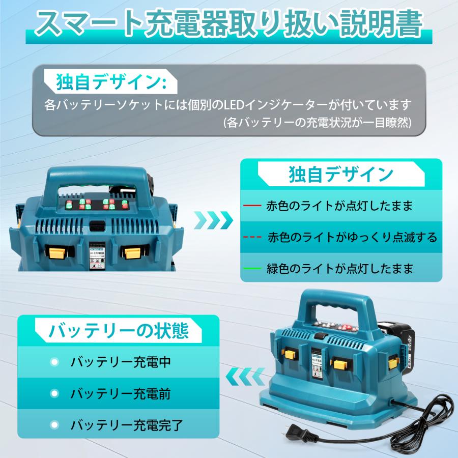 Waitley ウィトレ マキタ 18V バッテリー 互換 BL1860B 6.0Ah Makita