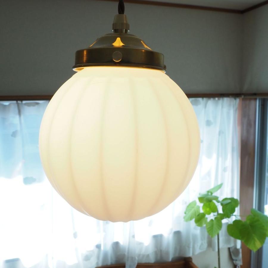 LED電球付き ガラス ペンダントランプ １灯 SUNYOW FC-311SET サンヨウ メーカー直販の画像