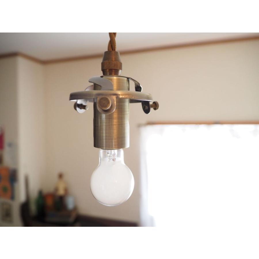 LED電球付き ガラス ペンダントランプ １灯 FC-323SET サンヨウ アンティーク調 擦りガラス メーカー直販の画像