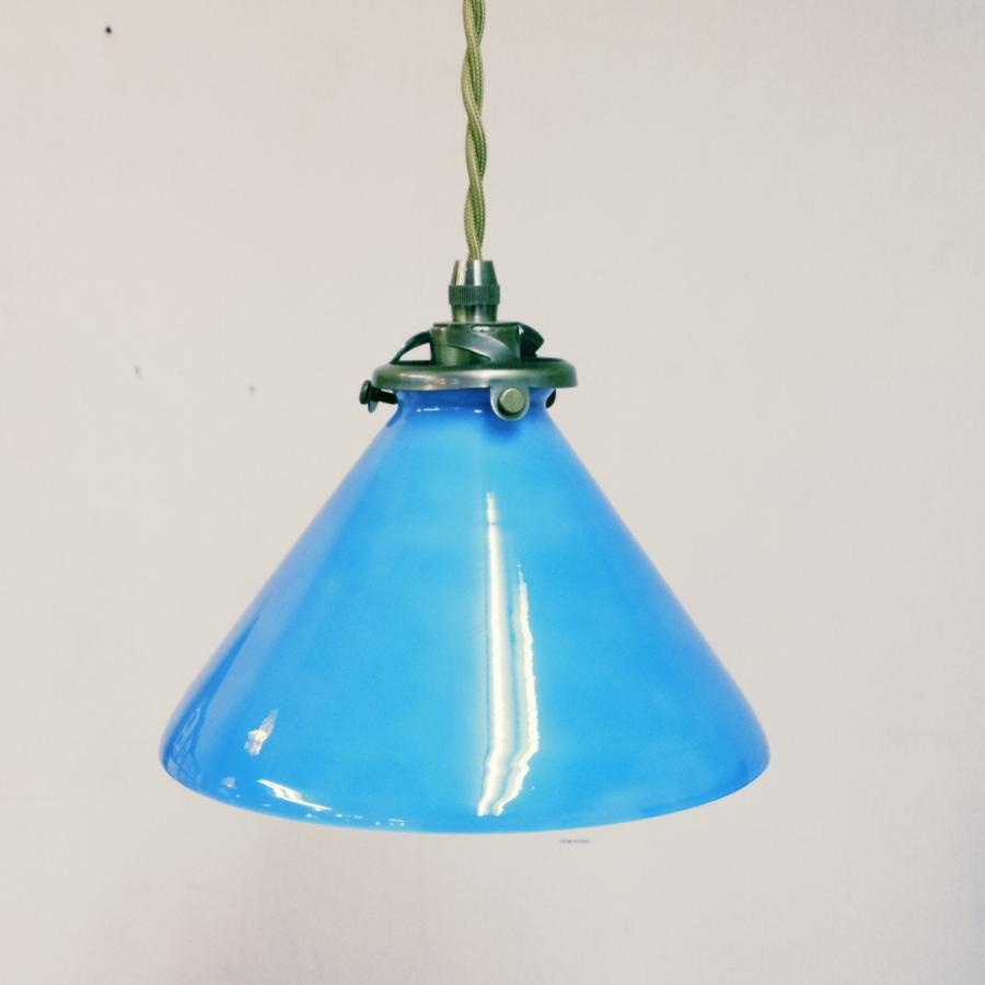 LED電球付き ガラス ペンダントランプ 1灯 FC-503SET サンヨウ