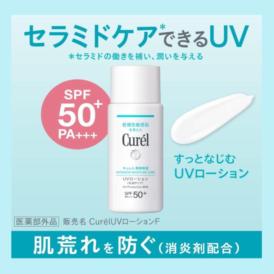 Curel キュレル 潤浸保湿 UVローション SPF50+ PA+++ 60ml