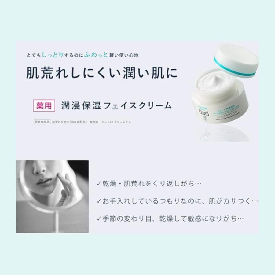 Curel キュレル 潤浸保湿 フェイスクリーム 詰め替え 36g 3個セット