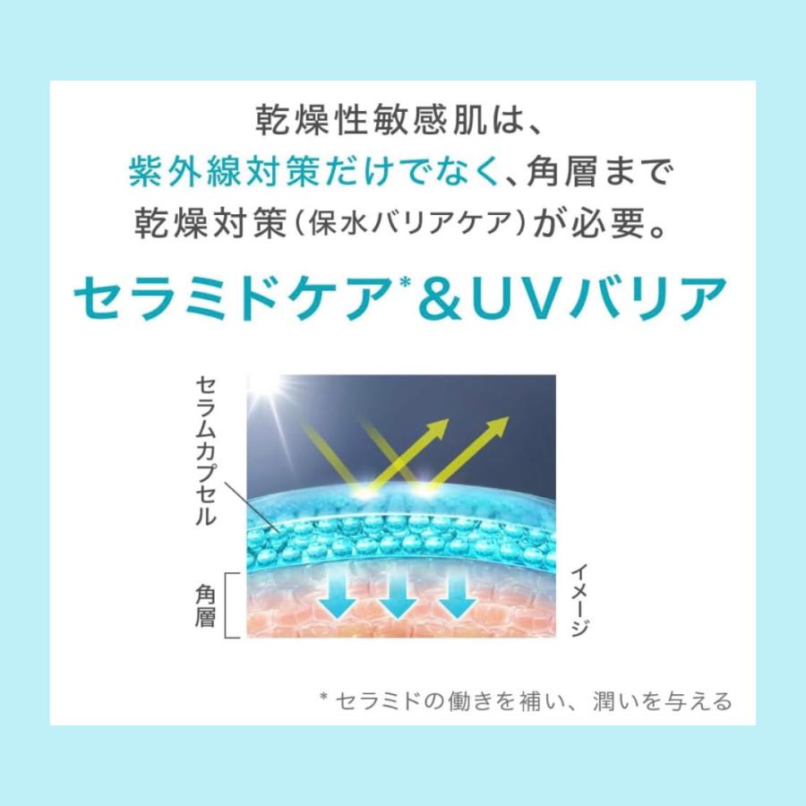 Curel キュレル 日焼け止め 潤浸保湿 スキンリペアUVセラム 60g SPF50