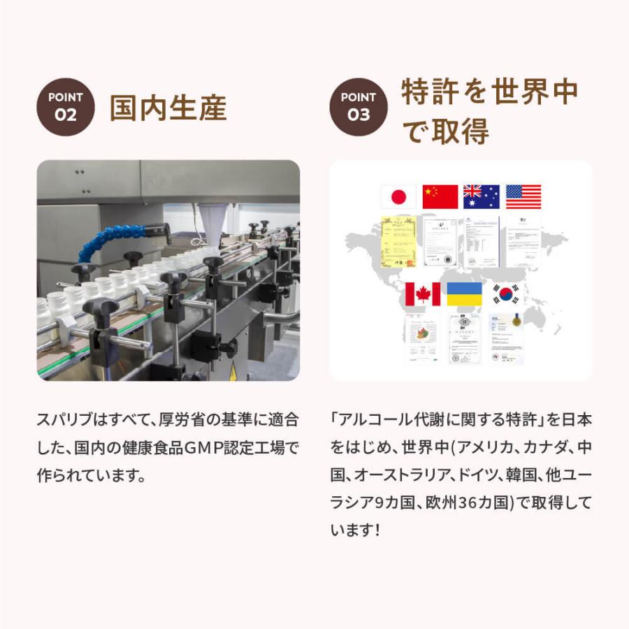スパリブ SUPALIV 10粒入り1箱 肝臓 二日酔い サプリ ビタミン ウコン|supaliv|06
