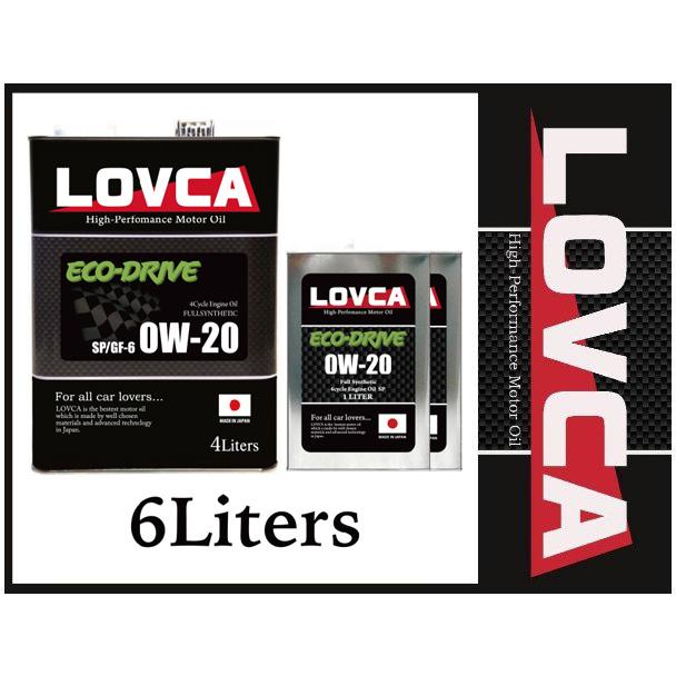 送料無料 Lovca オイル Eco Drive 0w 6l 省燃費オイル オイル エンジンオイル オートクリエイション ラブカ Lovca Ecod 3 スーパーメイド ヤフー店 通販 Yahoo ショッピング