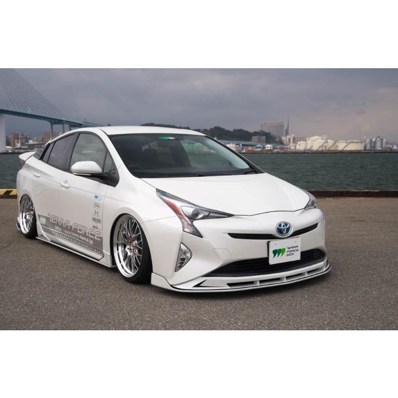 TERRA FORCE ZVW50 プリウス フロントハーフ 塗装済 エアロ テラ