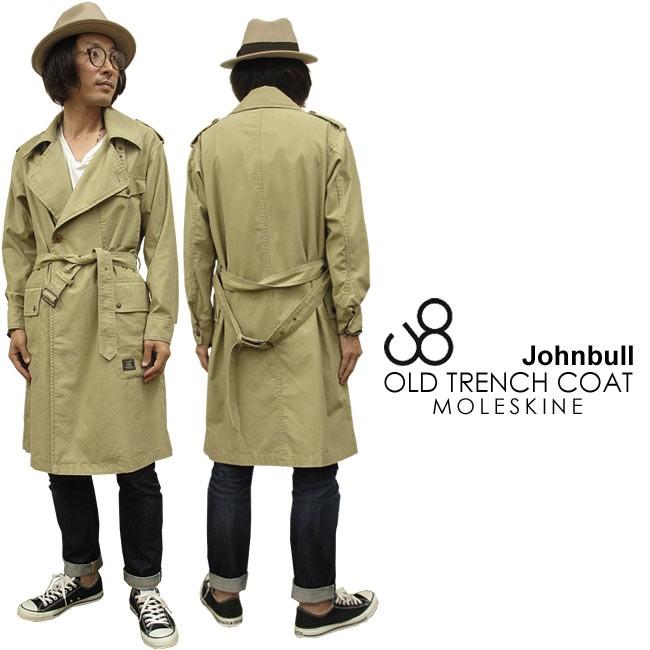 Johnbull JOHNBULL ジョンブル オールド モールスキン トレンチ