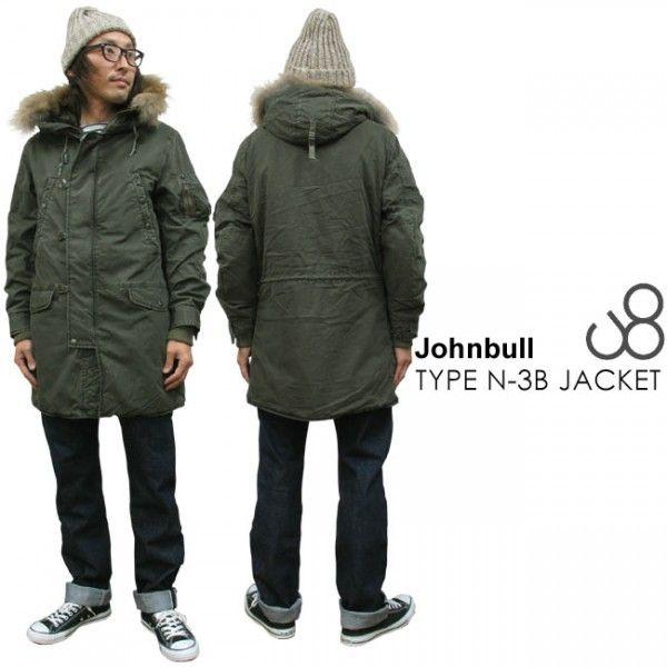 Johnbull JOHNBULL ジョンブル N/Cオックス N-3B ジャケット Johnbull JOHNBULL ジョンブル N/Cオックス N-3B ジャケット