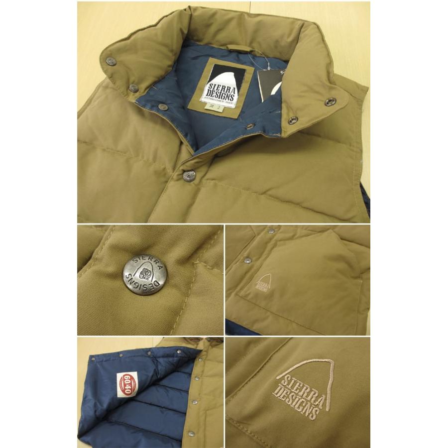 SIERRA DESIGNS シェラ デザイン 60/40 クロス ダウンベスト SIERRA DESIGNS シェラ デザイン 60/40 クロス ダウンベスト
