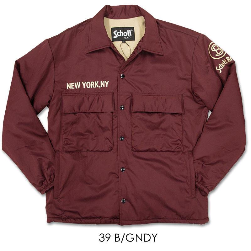 Schott N.Y.C ショット チェスト ポケット コーチジャケット