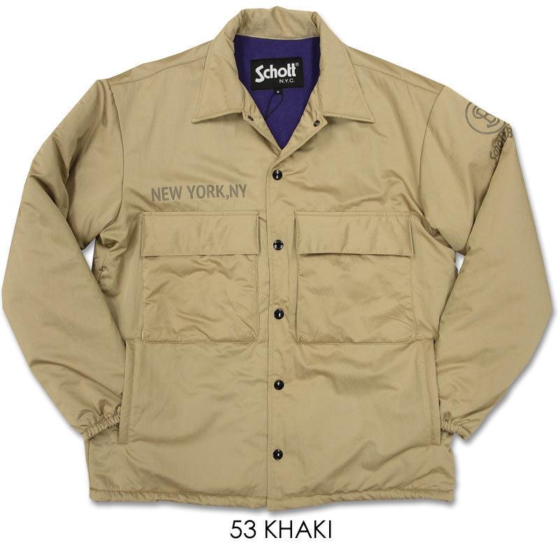 Schott N.Y.C ショット チェスト ポケット コーチジャケット CHEST
