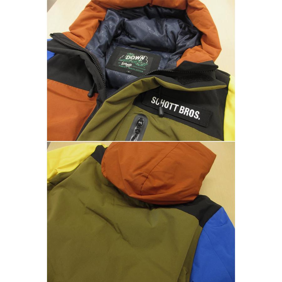 Schott/ショット/2TONE DOWN PARKA/ツートン ダウン Schott N.Y.C ショット 2TONE DOWN PARKA ツートーン ダウン