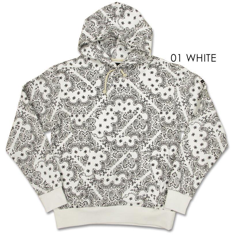Schott N.Y.C（ショット） SCHOTT ペイズリー柄 フーデッド スウェット 