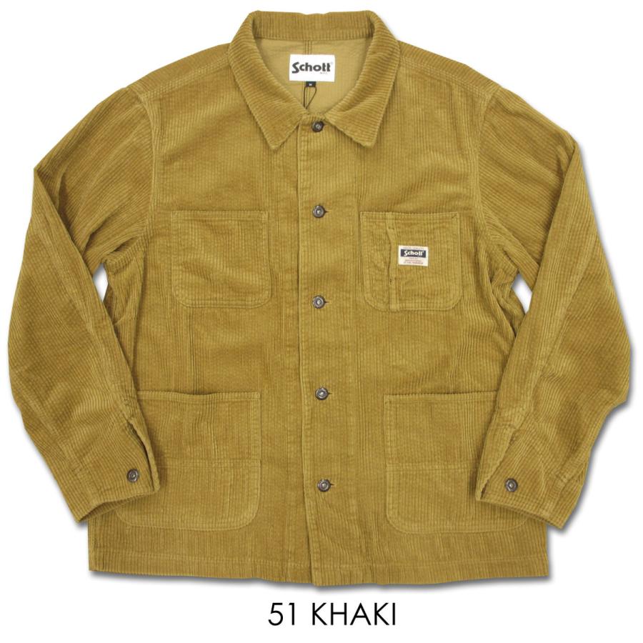 Schott N.Y.C ショット コーデュロイ ワーク カバーオール Schott N.Y.C ショット コーデュロイ ワーク カバーオール