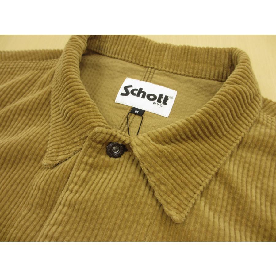 Schott N.Y.C ショット コーデュロイ ワーク カバーオール Schott N.Y.C ショット コーデュロイ ワーク カバーオール