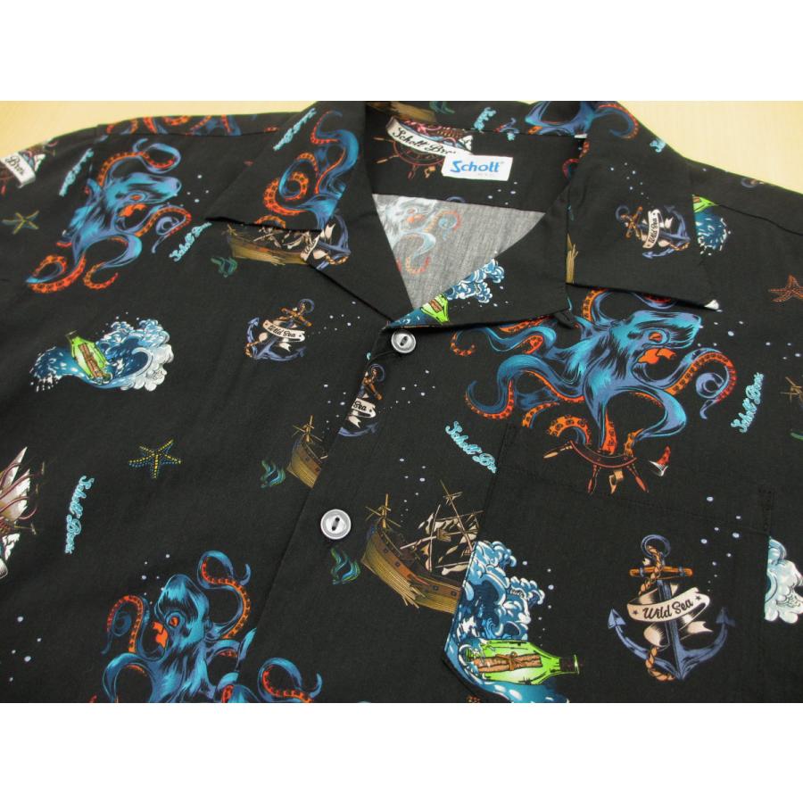 Schott N.Y.C ショット 長袖 ハワイアンシャツ アロハ Schott N.Y.C ショット 長袖 ハワイアンシャツ アロハ