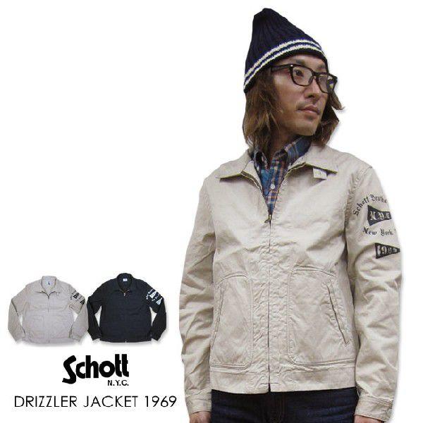ジャケット メンズ /SCHOTT ショット ドリズラージャケット | Schott N.Y.C