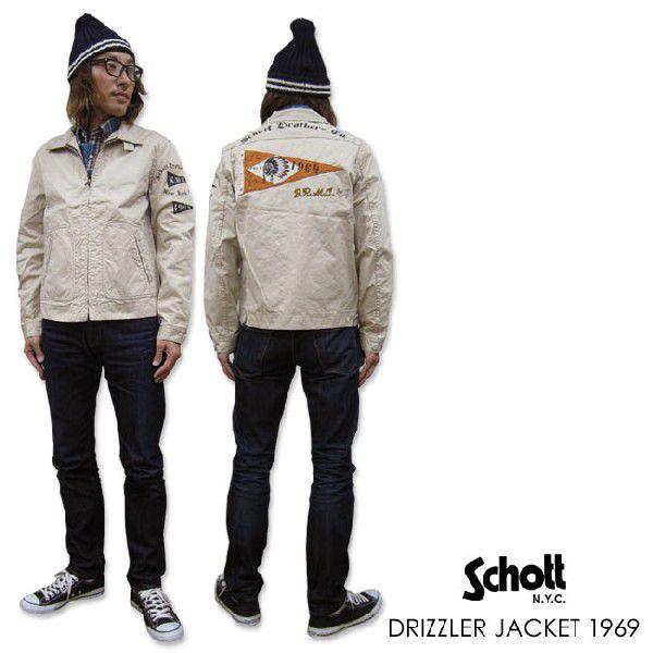 Schott N.Y.C ジャケット メンズ /SCHOTT ショット ドリズラー