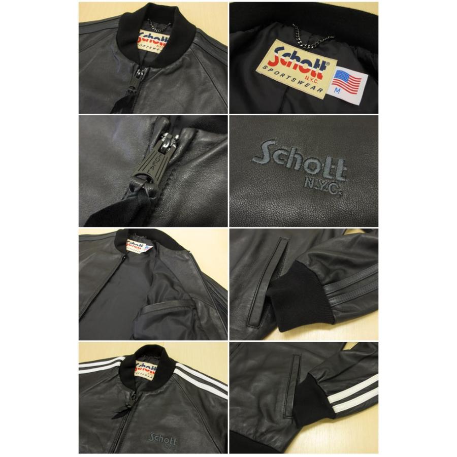 Schott N.Y.C ショット ラムレザートラックジャケット : SUPER Schott N.Y.C ショット ラムレザートラックジャケット : SUPER