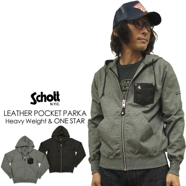 Schott N.Y.C ショット ワンスター 鹿革ディアレザー ポケット Schott N.Y.C ショット ワンスター 鹿革ディアレザー ポケット