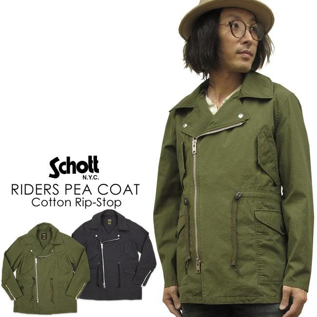 Schott N.Y.C ショット コットン リップストップ ライダース P Schott N.Y.C ショット コットン リップストップ ライダース P
