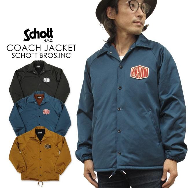 Schott N.Y.C ショット コーチ ジャケット Schott N.Y.C ショット コーチ ジャケット