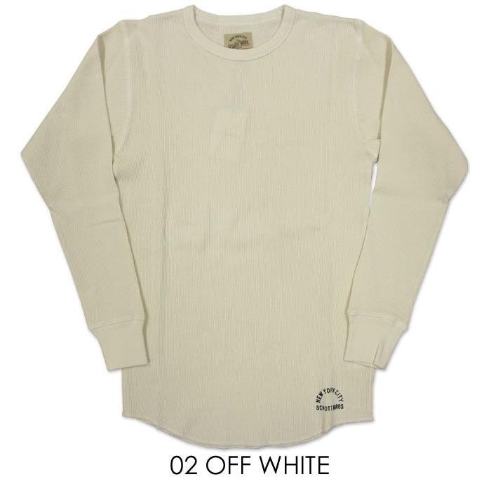 Schott N.Y.C ショット 長袖 ロングスリーブ サーマルTシャツ L