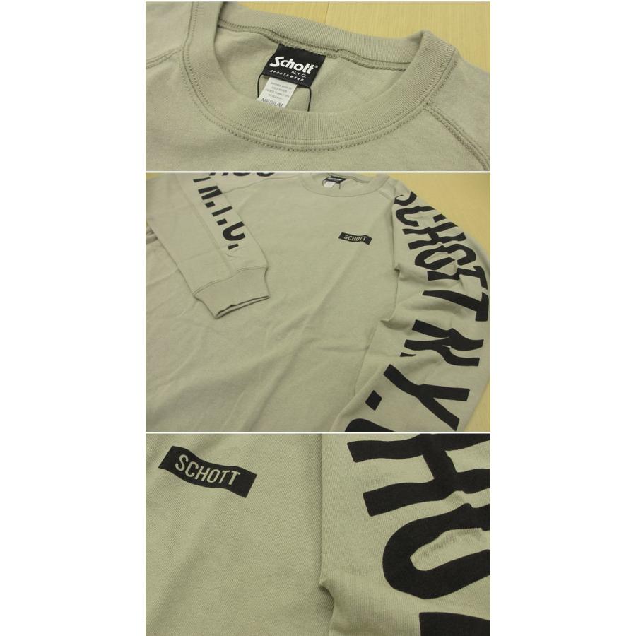 Schott N.Y.C（ショット） Schott 長袖 ラグラン Tシャツ L/S RAGRAN T 