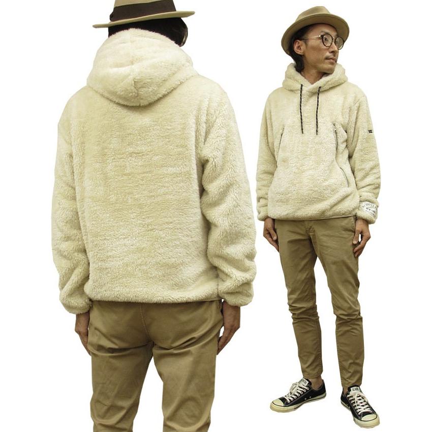 Schott N.Y.C ショット フリース パイル プルオーバーパーカー ボア 