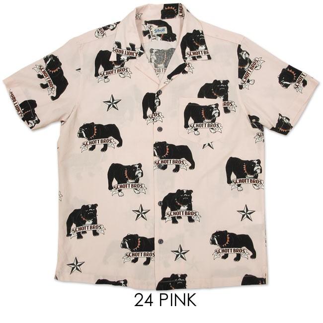 Schott N.Y.C ショット 半袖ハワイアンシャツ(アロハシャツ Schott N.Y.C ショット 半袖ハワイアンシャツ(アロハシャツ