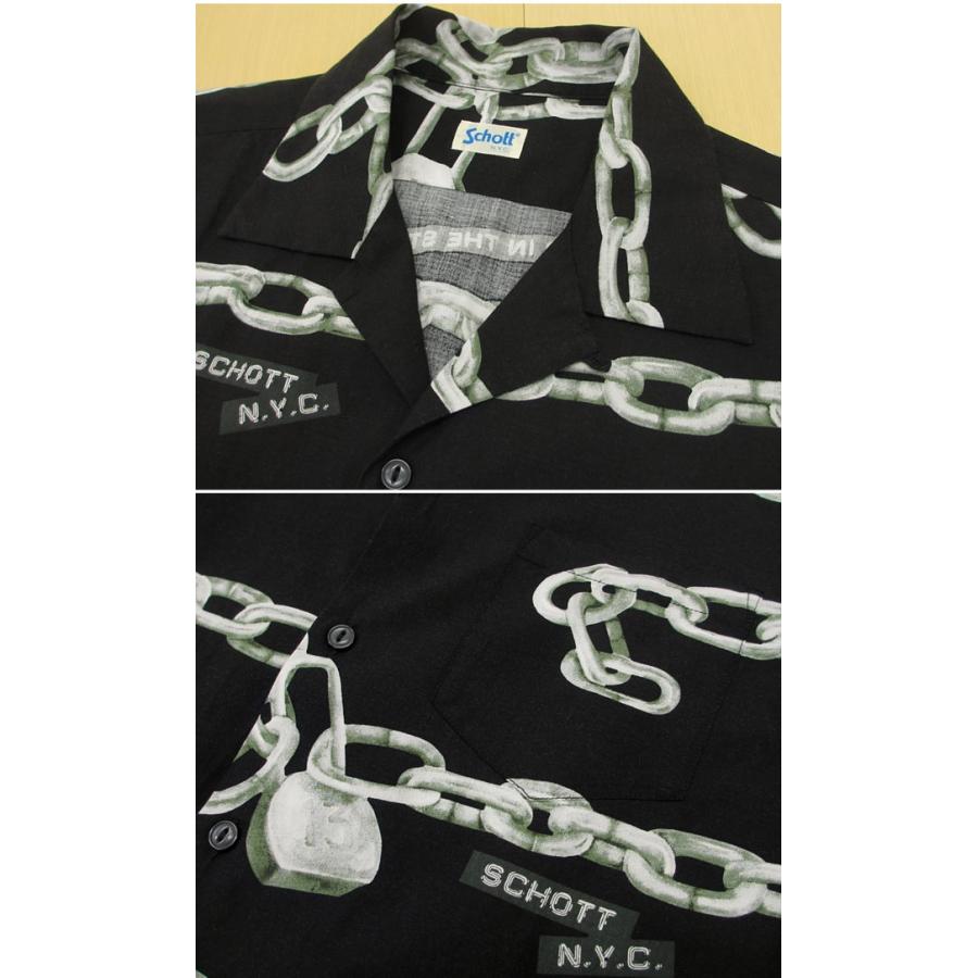 Schott N.Y.C ショット 半袖ハワイアンシャツ（アロハシャツ